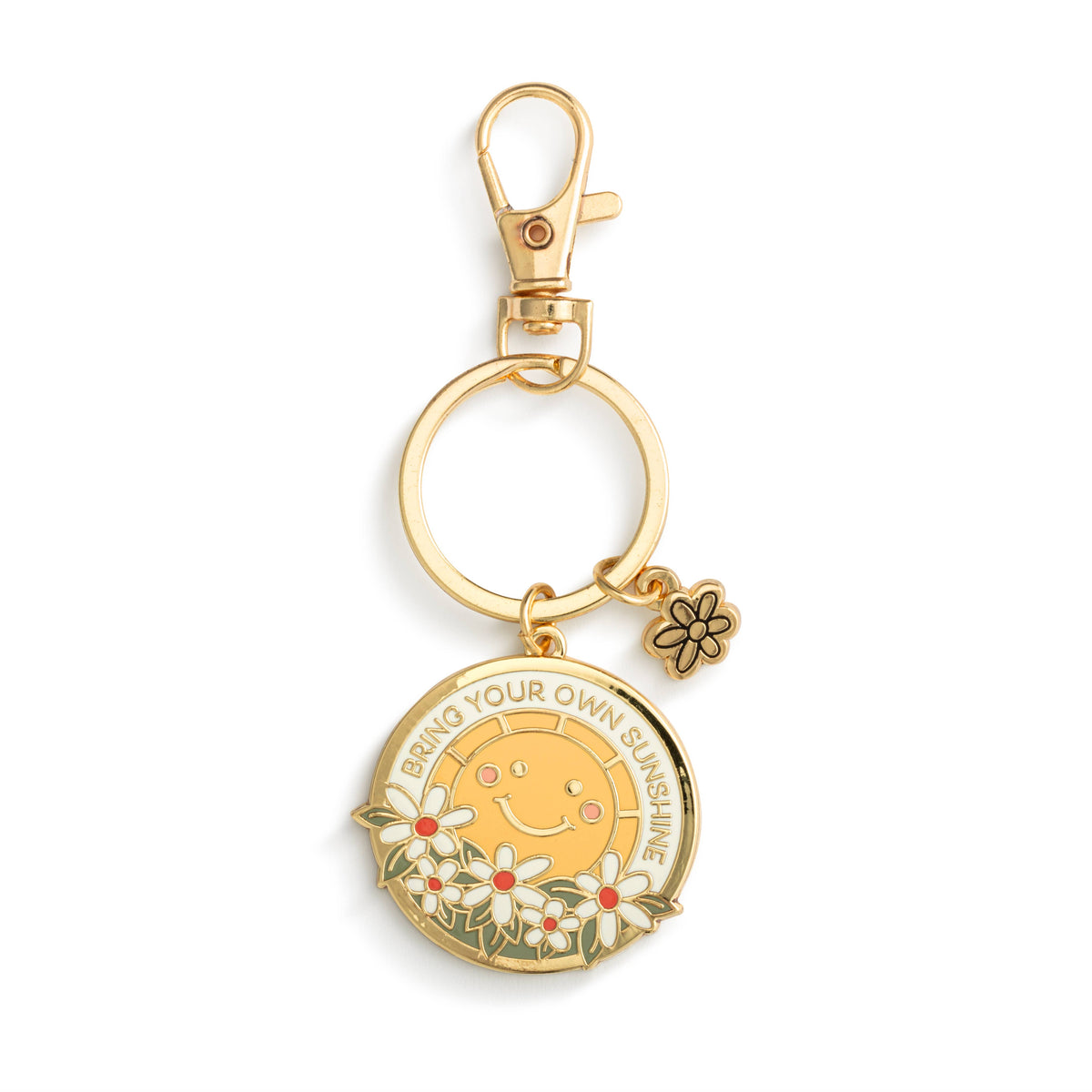 Sharing Kindness Keychain - Sunshine 1in