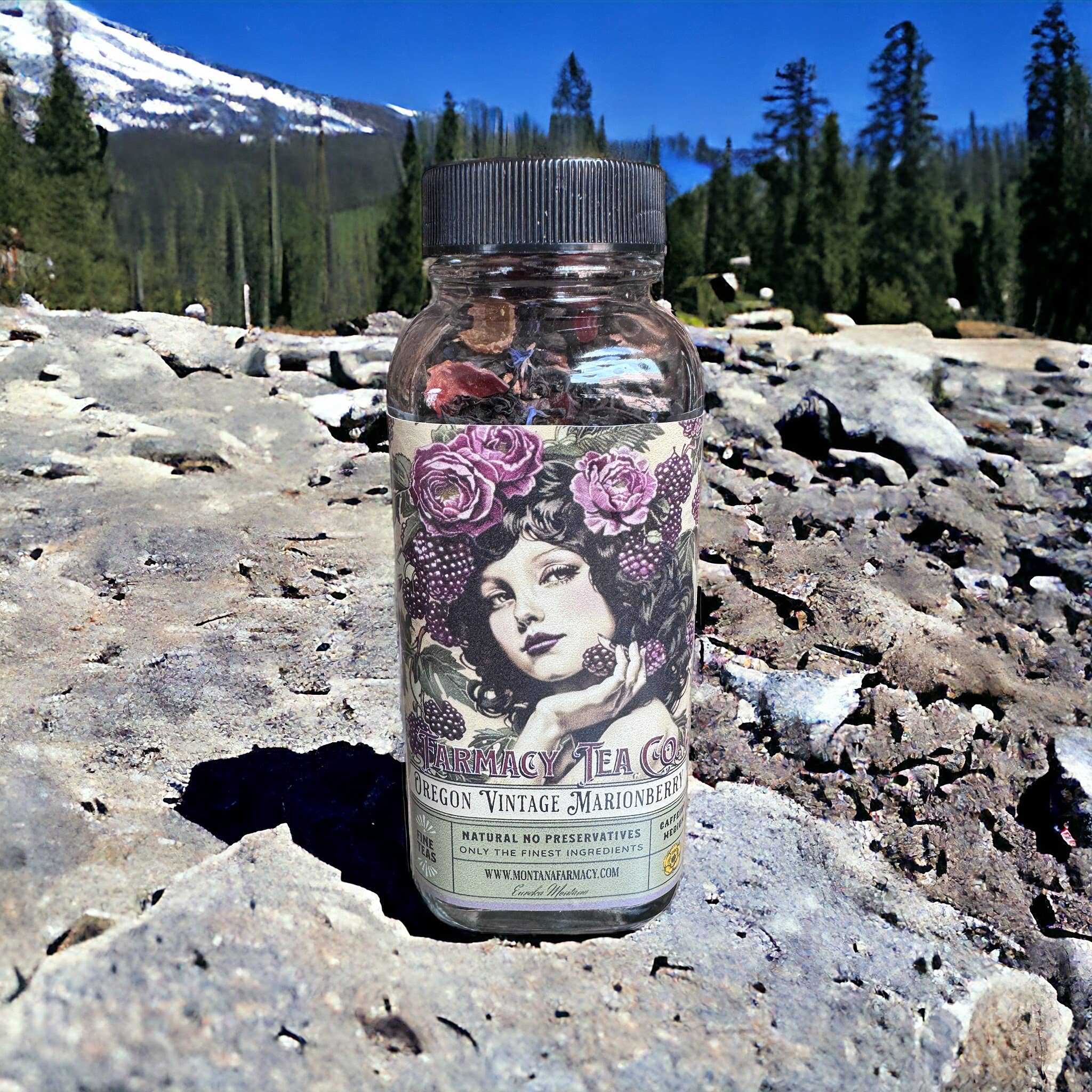 Vintage Oregon Famous MarionBerry  Prairie to Portland Tea