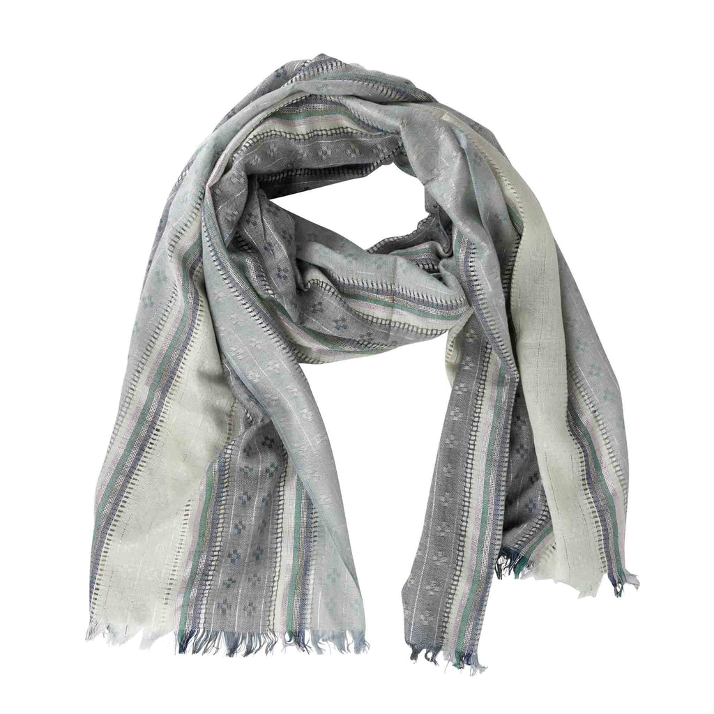 Ocean Days Striped Scarf