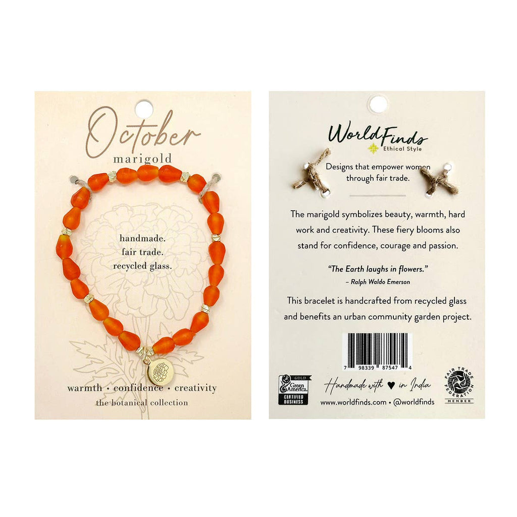 October • Birth Flower Bracelet