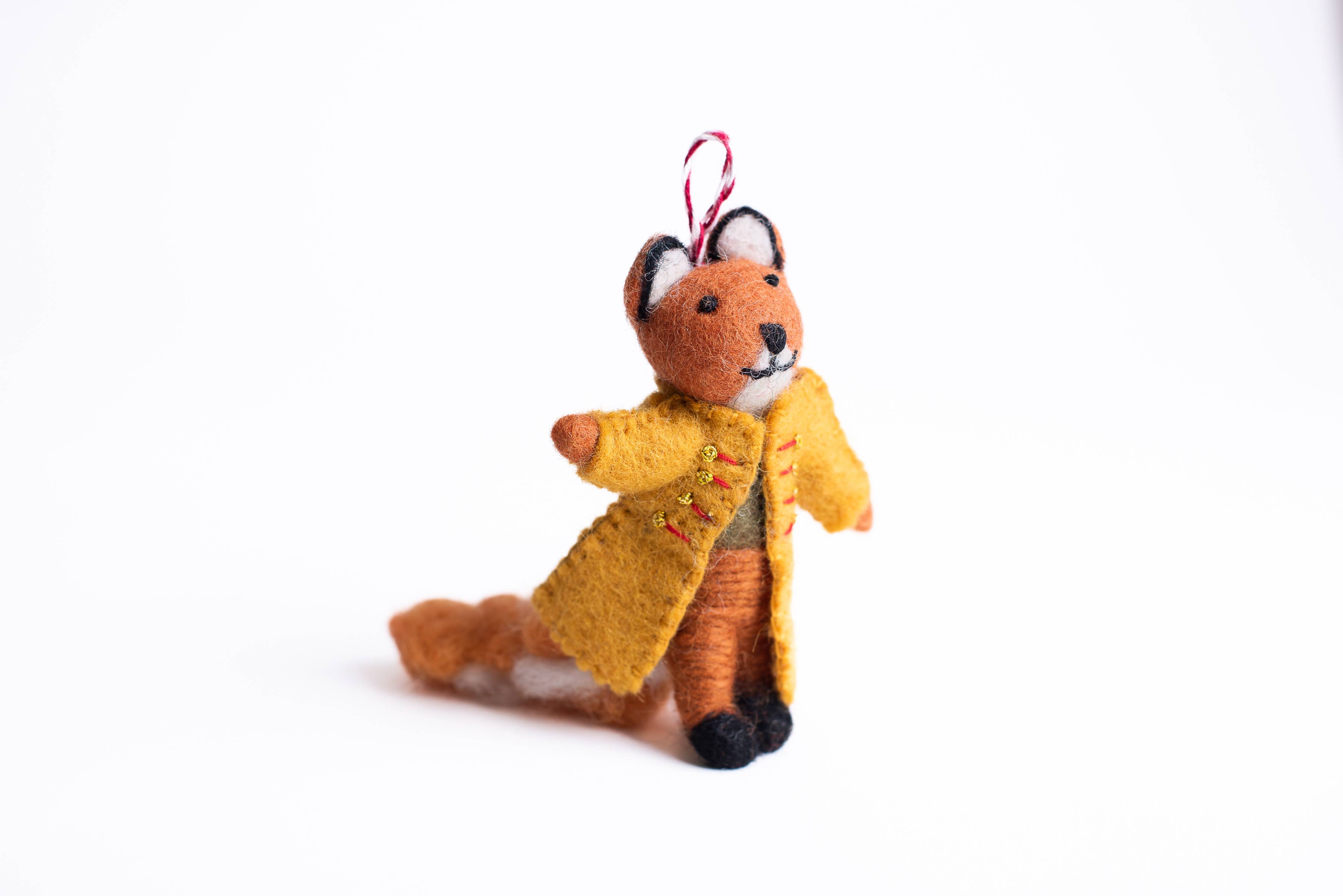 Handmade Ornaments: Fox