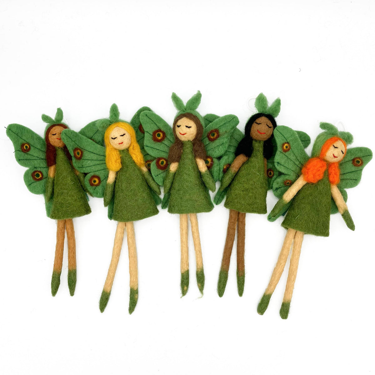 Luna Moth Fairy Ornament