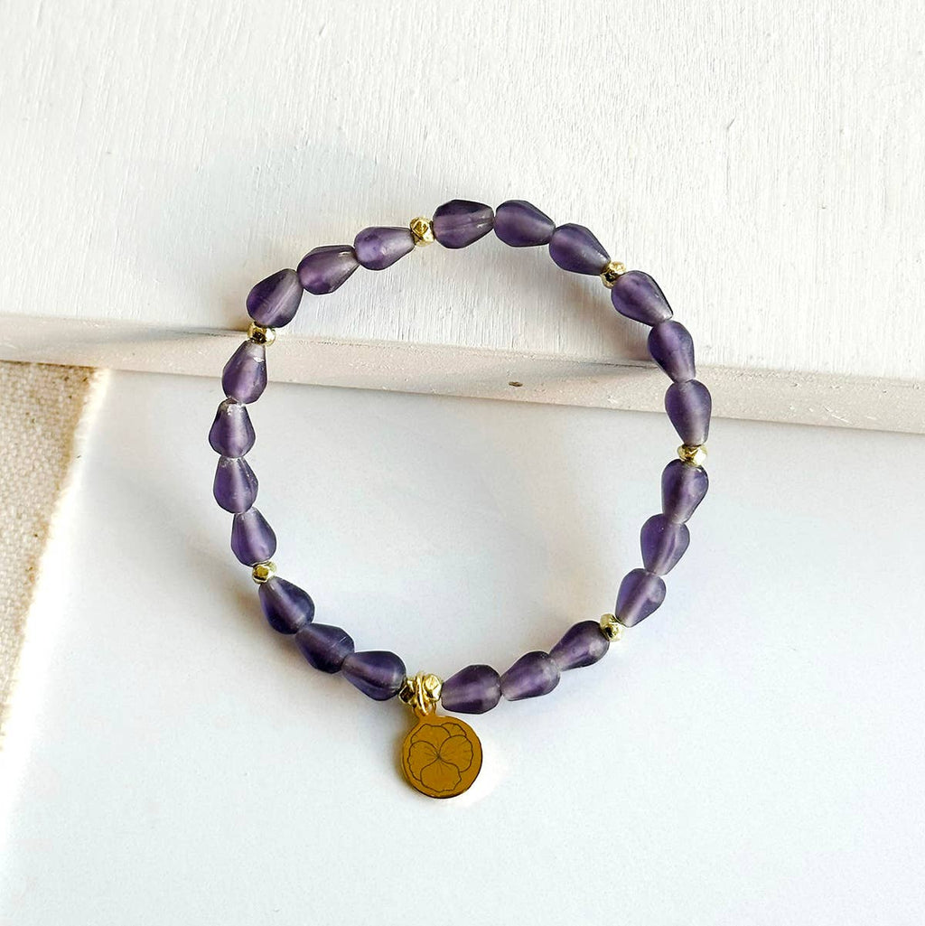 February • Birth Flower Bracelet