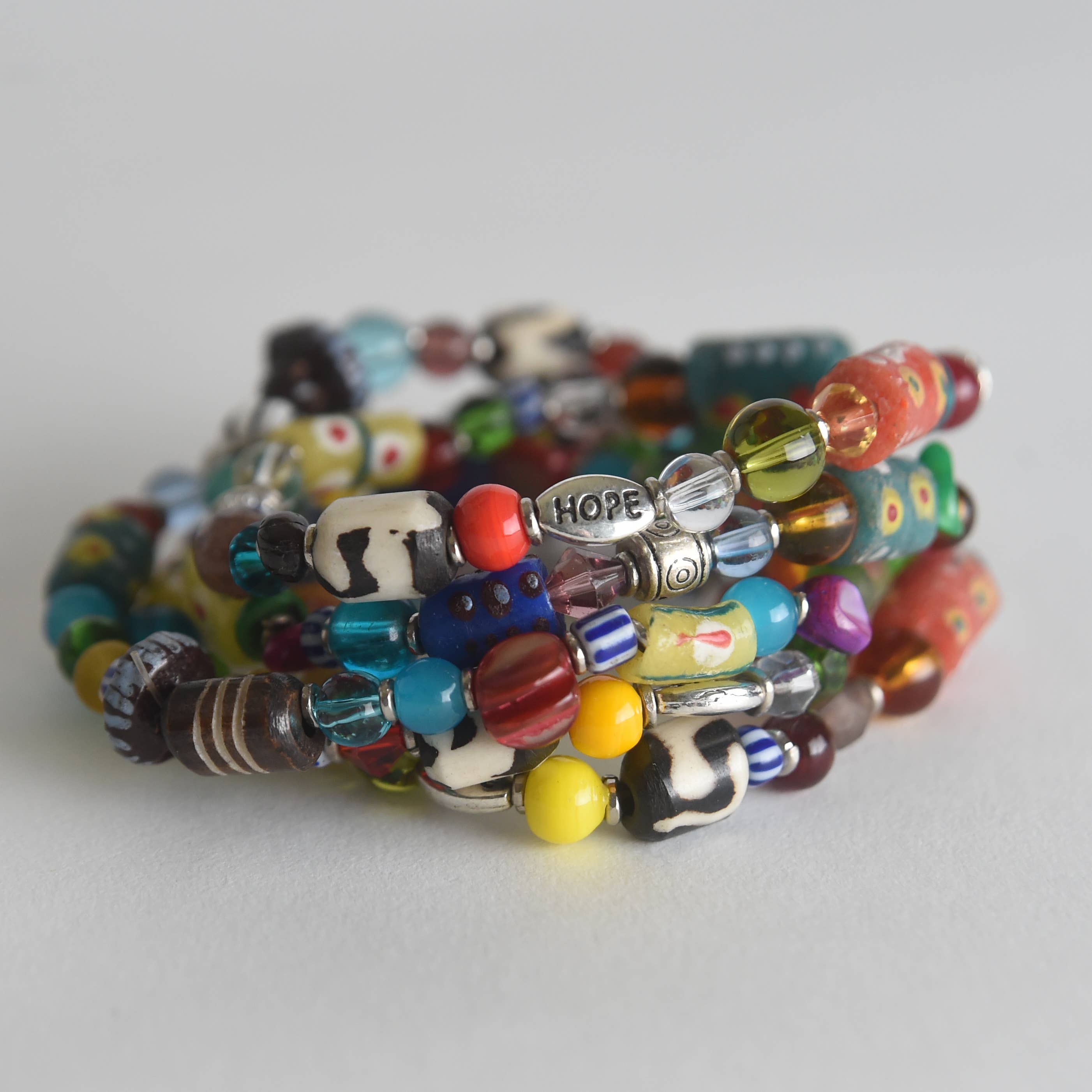 Glass Bead Bracelets