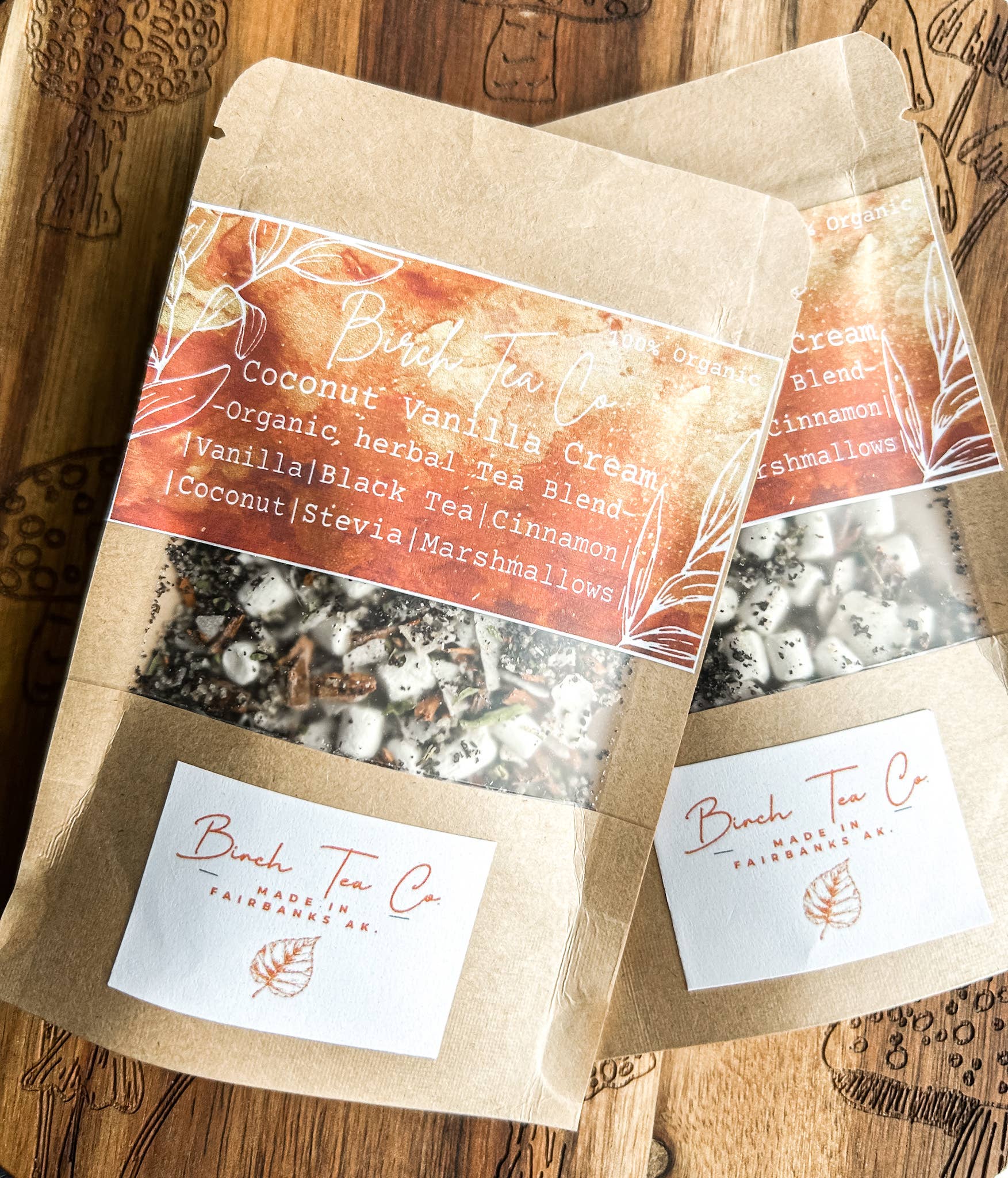 Coconut Vanilla Cream - Black Tea Loose Leaf Tea Blend