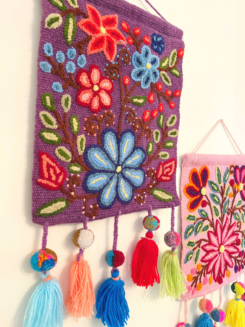 Flora Textile Wall Art Decor