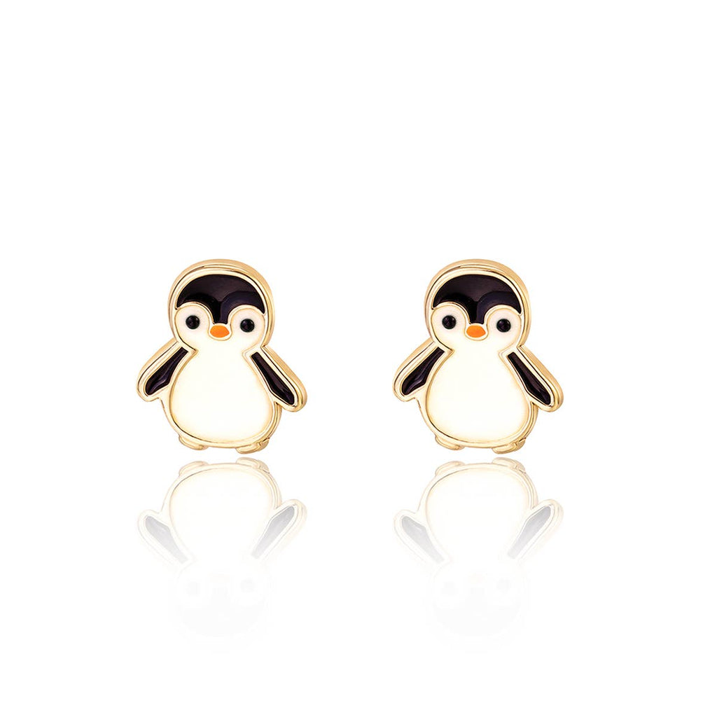 Penguin Stud Earrings