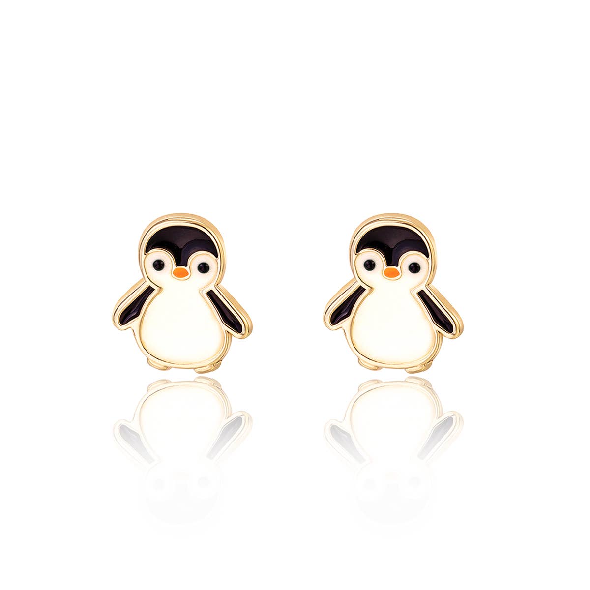 Penguin Stud Earrings