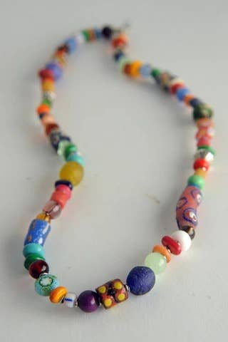 Glass Bead Necklace