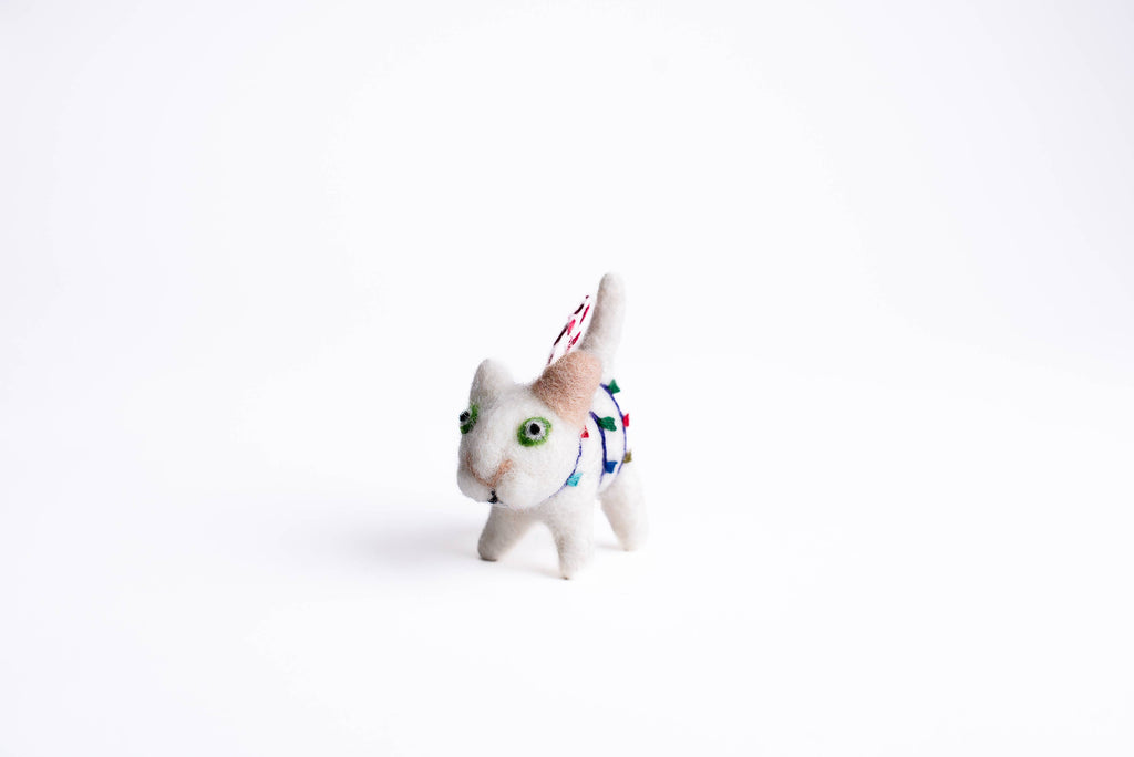 Handmade Ornaments: Santa Pig