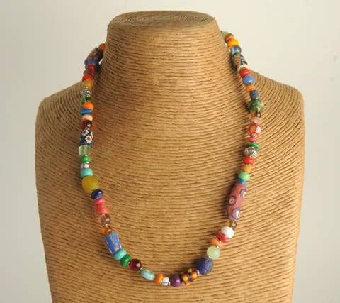Glass Bead Necklace