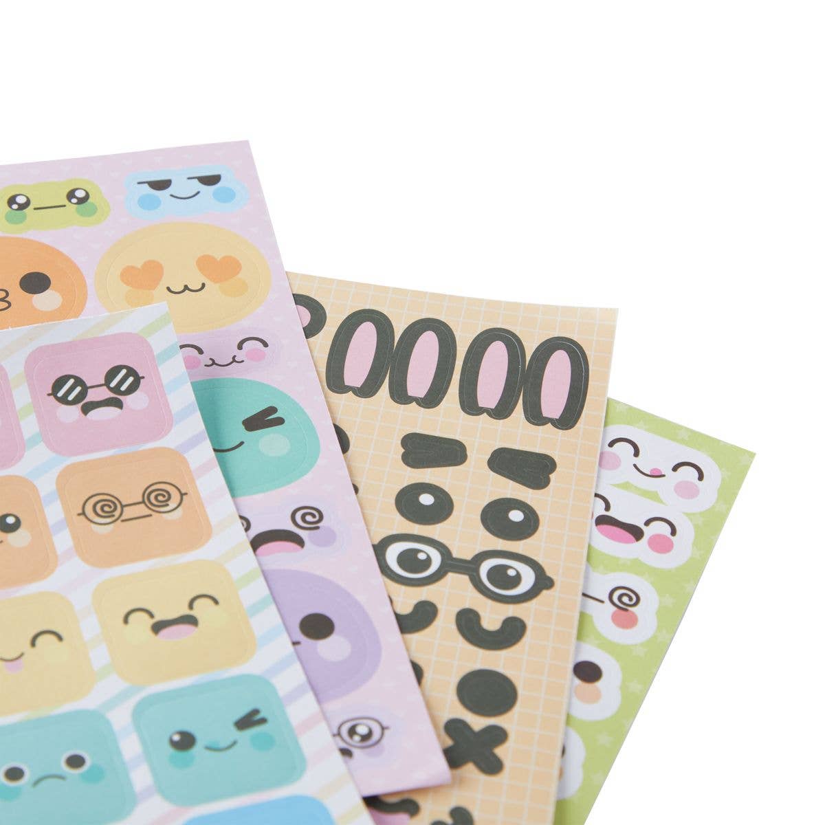 Cute Expressions Sticker Book | 10 Sheets