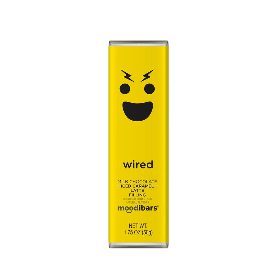 Moodibars WIRED Milk Chocolate Iced Caramel Latte